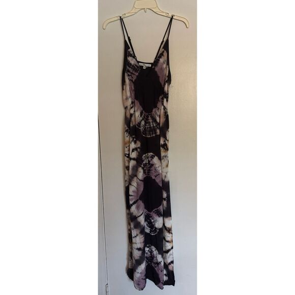 Young Fabulous Broke Tie-Dyed Maxi Dress Sleeveless Pullover Size S - Picture 3 of 5